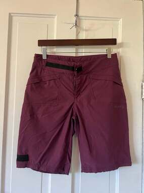 Craft CORE offroad XT womens medium purple mountain biking downhill shorts